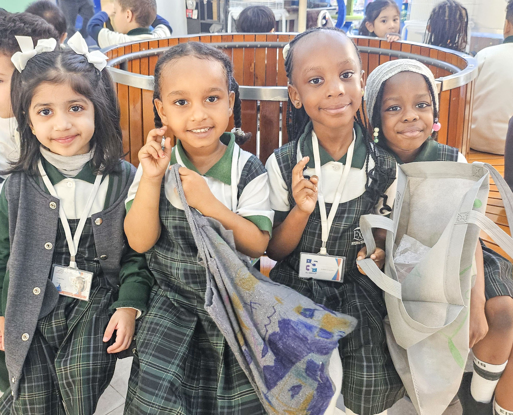 Excel International School KG Students Explore Real-Life Learning at Lulu Hypermarket